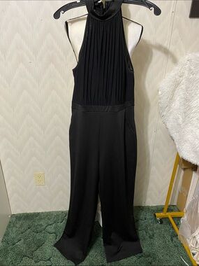Elegant Black Halter Jumpsuit for Women